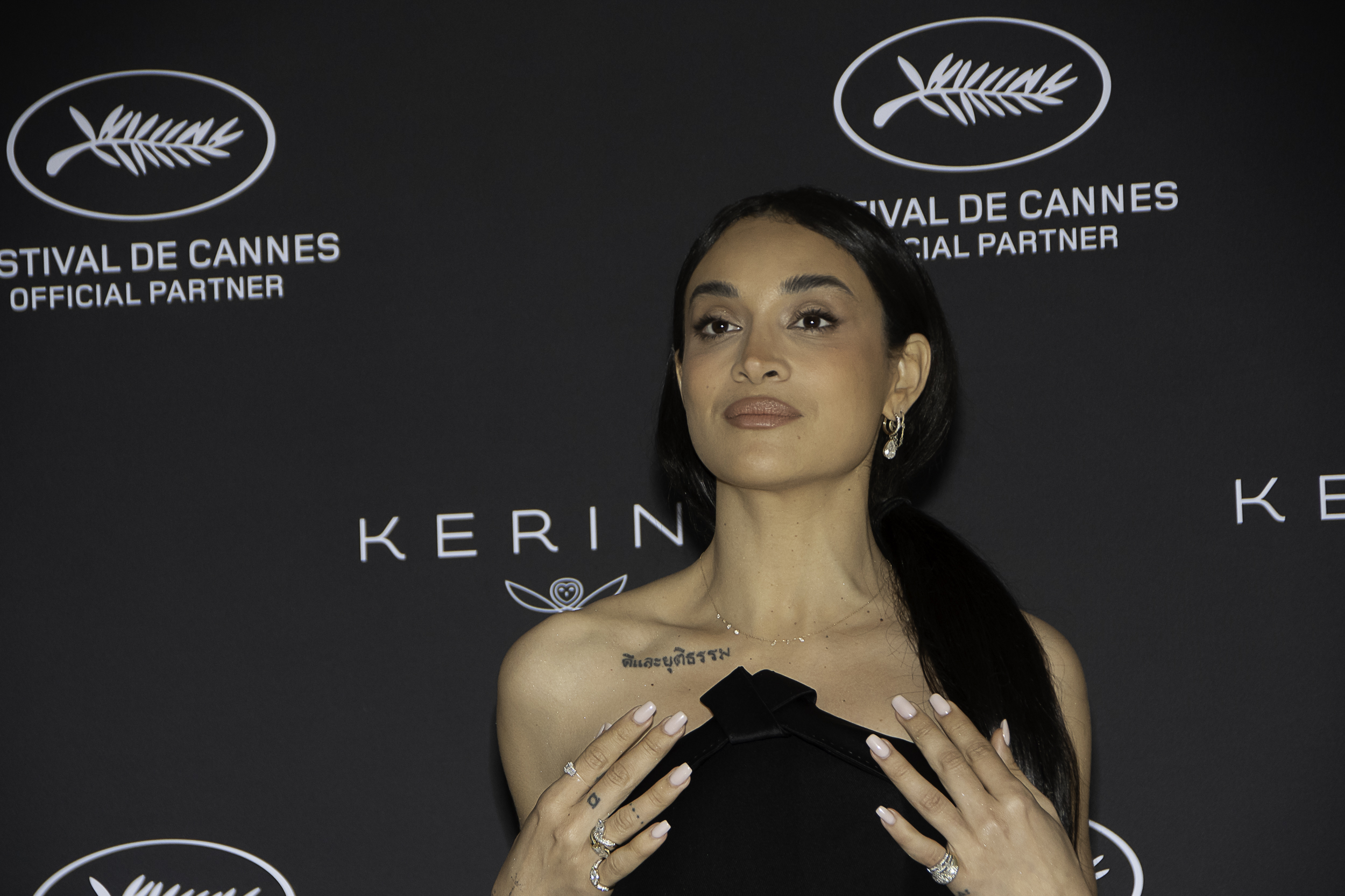 — france cannes cinema cannes international film festival 79th cannes international film festival 20 05 2026 kering women in motion photocall camelia jordana